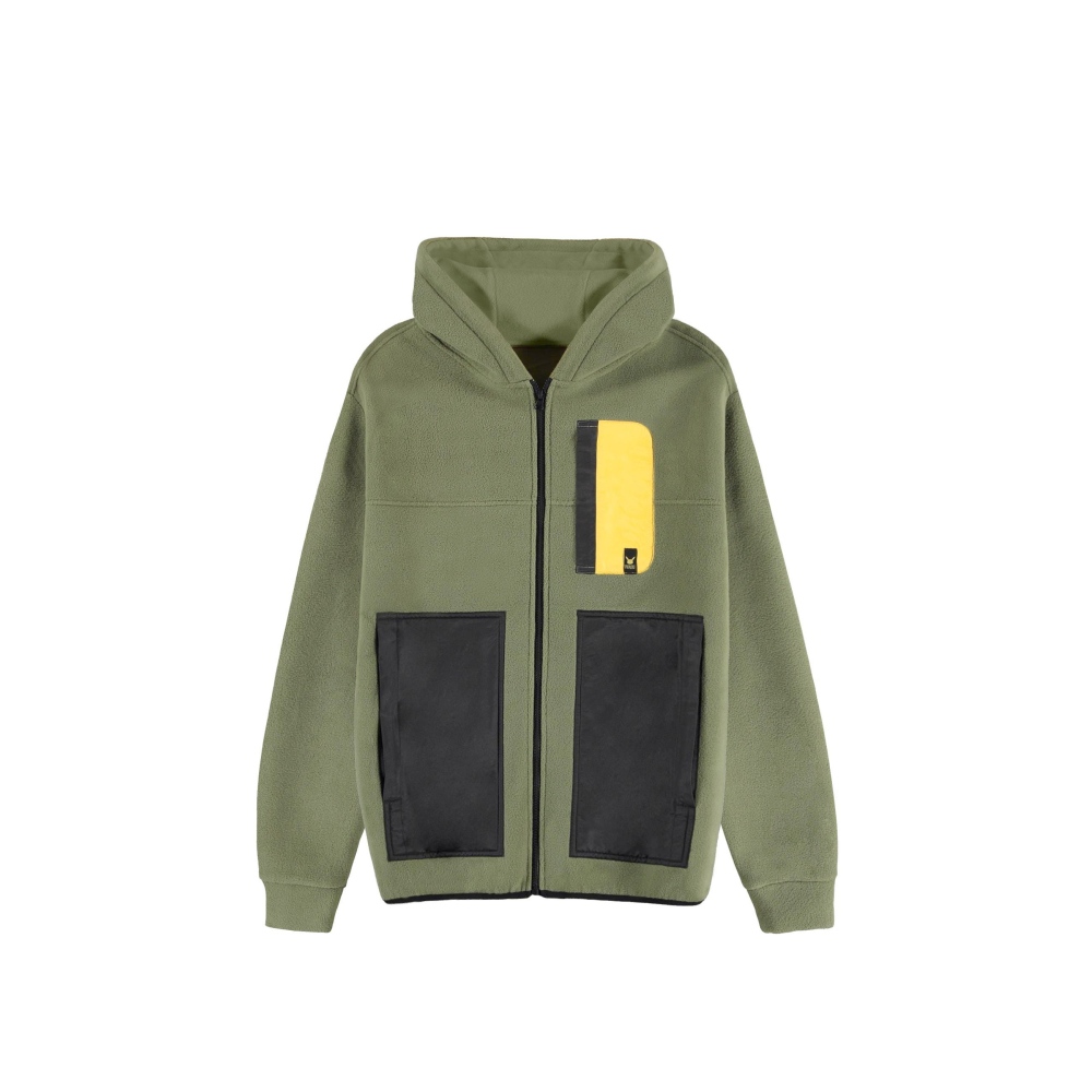 Pokémon - Pikachu Sherpa Vest met capuchon - Groen